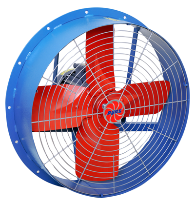 4 Blades Industrial Type Axial Fans 