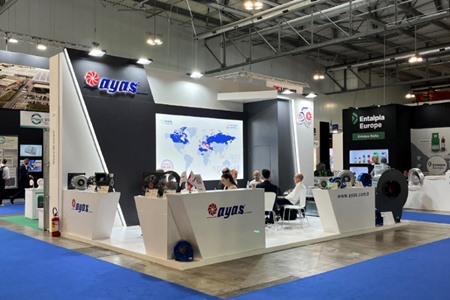 Ayas Aspiratör 42. MCE Mostra Convegno Expocomfort 2022 İtalya-Milano Fuarı’ndaydı.